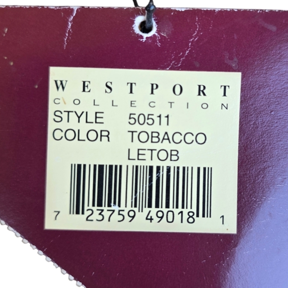 Leather Purse In Tobacco Shade - Picture 4 of 11